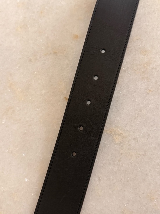 Gucci Double G Marmont Leather Belt Black 40mm Size 80 main image 8